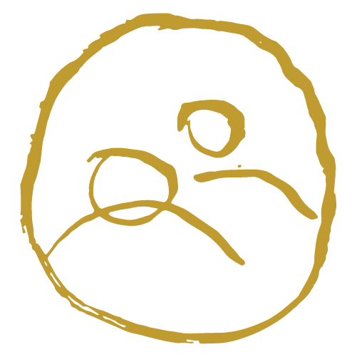 Icône à l'encre de Chine d'un couple